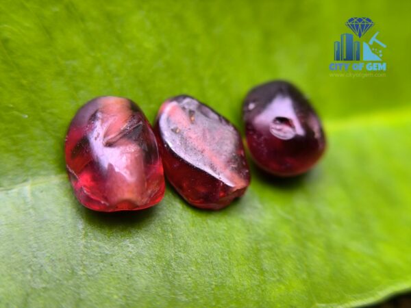 Ancient Natural Garnet Mukkaru Beads
