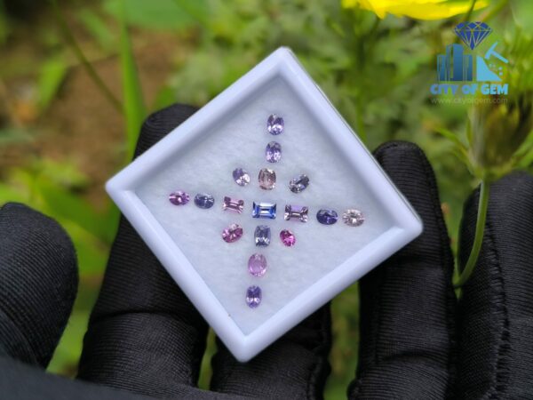 Ceylon Natural Sapphire collection for Jewelry Designs