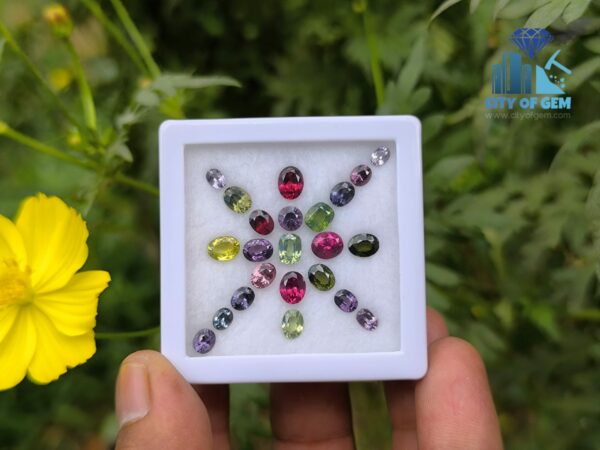 Ceylon Natural Spinel, Zircon, Garnet Mix Color Collection for Jewelry Designs