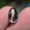 Ancient Natural Bi-color Sapphire Mukkaru Bead - Uncommon Bead wedding stone