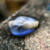 Ancient Natural Bi-color Sapphire Mukkaru Bead - Uncommon Bead wedding stone