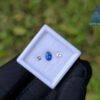 Ceylon Cornflower Blue Sapphire & Light Pink Pair for Jewelry Designs