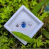 Ceylon Cornflower Blue Sapphire & Light Pink Pair for Jewelry Designs