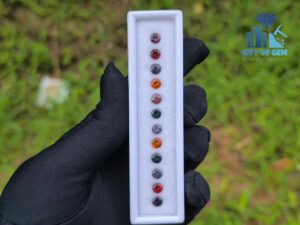 Ceylon Natural Garnet & Spinel Round Collection for Jewelry Designs