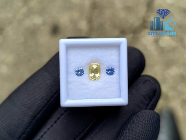Ceylon-Natural-Yellow-Sapphire-Blue-Pair-for-Jewelry-Designs