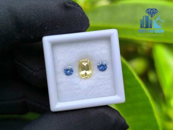 Ceylon-Natural-Yellow-Sapphire-Blue-Pair-for-Jewelry-Designs