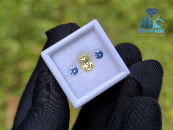 Ceylon-Natural-Yellow-Sapphire-Blue-Pair-for-Jewelry-Designs