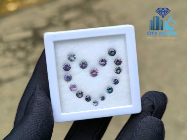 Natural Spinel Round Collection for Jewelry Designs