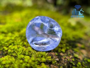 Ancient Natural Blue Sapphire Mukkaru Bead from Ancient Galpaya Village