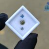 Blue Sapphire & Forest green Zircon for Jewelry Designs