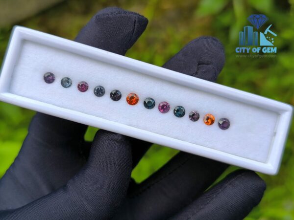 Garnet, Zircon & Spinel Round Collection for Jewelry Designs