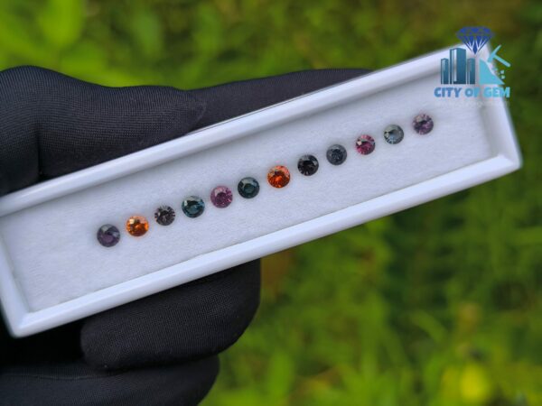 Garnet, Zircon & Spinel Round Collection for Jewelry Designs