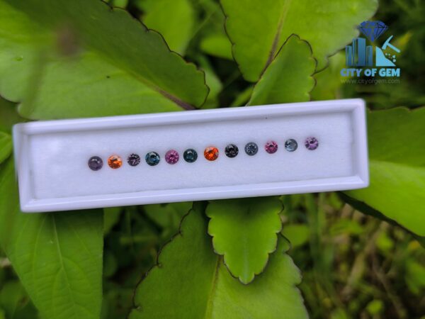 Garnet, Zircon & Spinel Round Collection for Jewelry Designs
