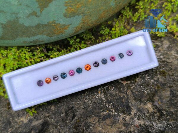 Garnet, Zircon & Spinel Round Collection for Jewelry Designs