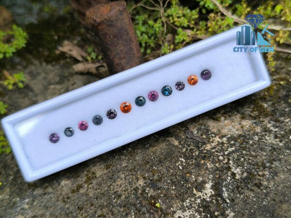 Garnet, Zircon & Spinel Round Collection for Jewelry Designs