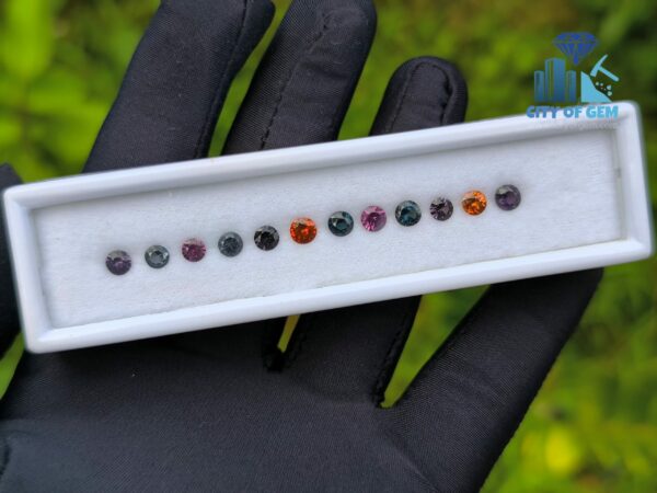 Garnet, Zircon & Spinel Round Collection for Jewelry Designs