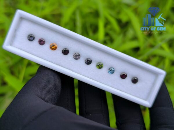 Natural Garnet, Zircon & Spinel Round Collection for Jewelry Designs