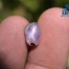 Ancient Natural Blue & Violet Sapphire Mukkaru Bead from Ancient Galpaya Village