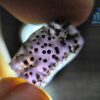 Ancient Natural Purple Spinel Mukkaru Bead with multiple Drill Holes from Ancient Galpaya Village