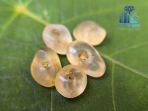 Ancient Natural Sapphire Mukkaru Bead from Ancient Galpaya Village