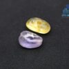 Ancient Natural Violet & Yellow Mukkaru Beads from Ancient Galpaya Village