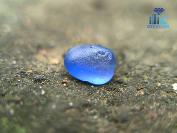 Facet Grade Ceylon Natural Blue Sapphire & Hot Pink Sapphire Alluvial Rough Couple