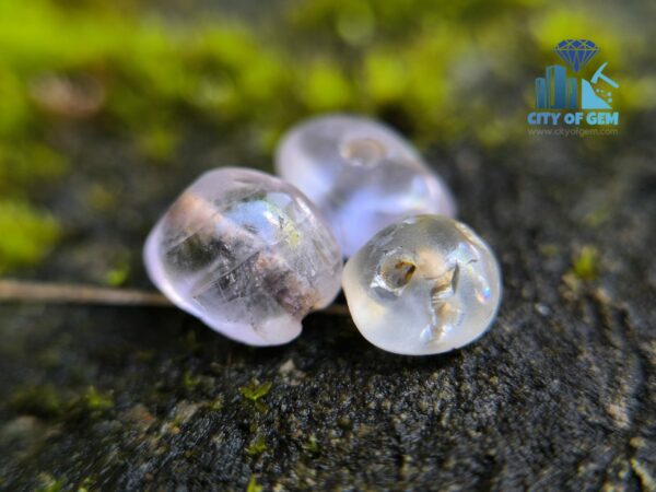 Sapphire Mukkaru Beads from Ancient Galpaya Village