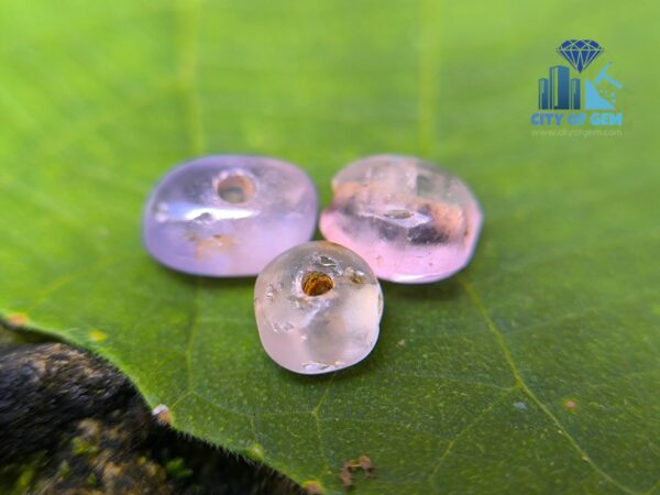 Sapphire Mukkaru Beads from Ancient Galpaya Village