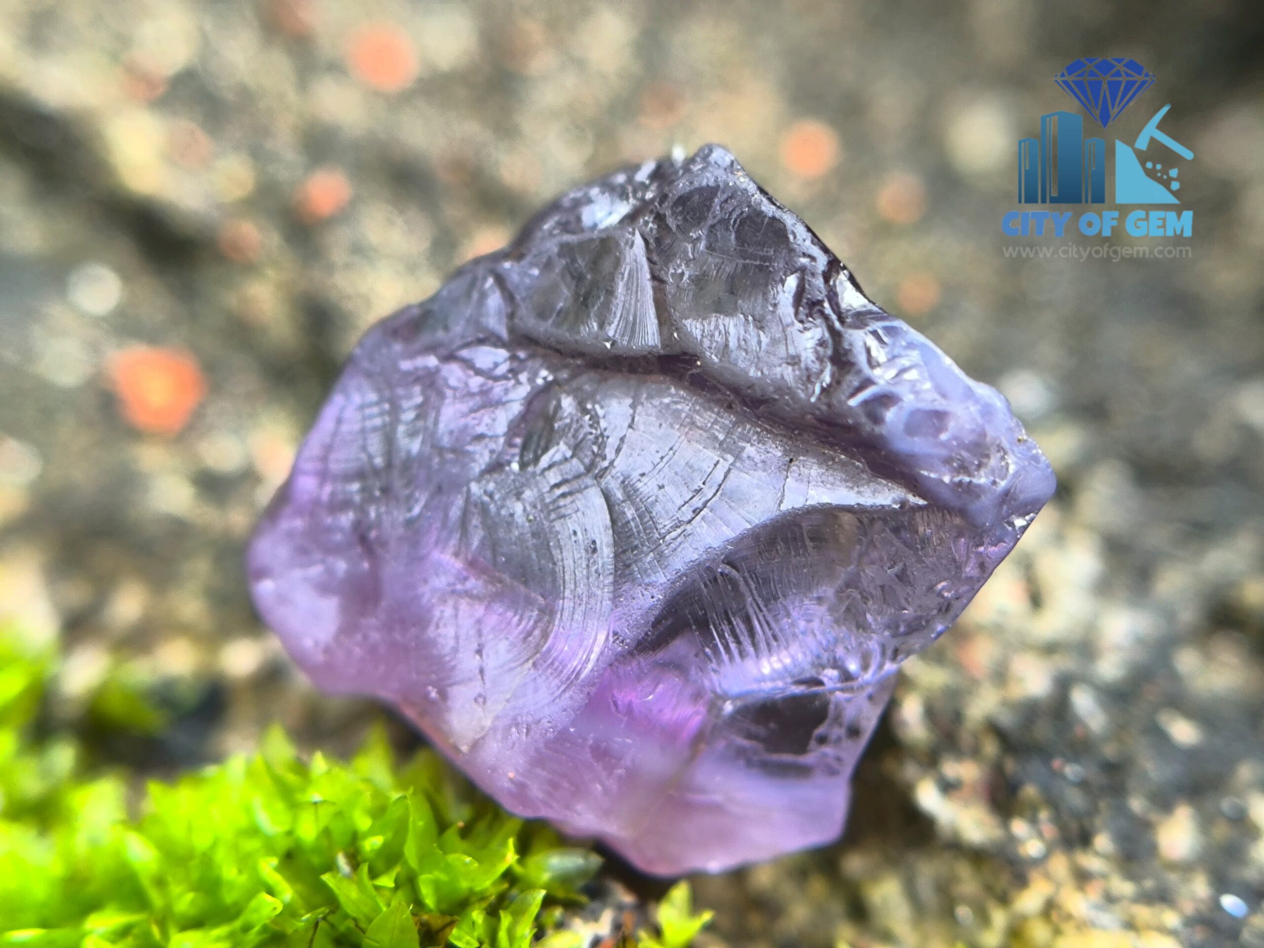 Facet Grade Ceylon Natural Purple Spinel Rough