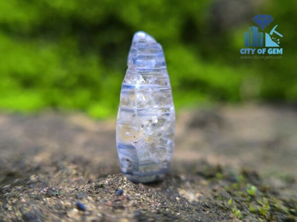 Ceylon Natural Bi-color Sapphire Complete Crystal