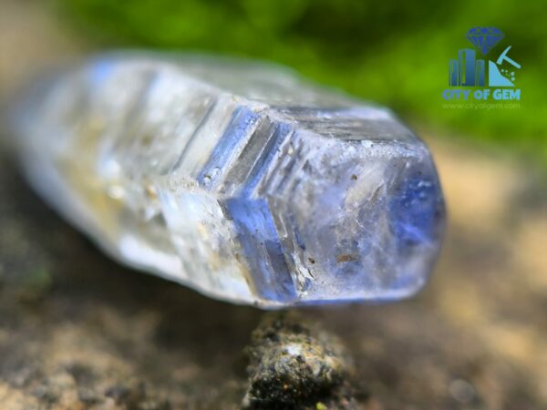 Ceylon Natural Bi-color Sapphire Complete Crystal