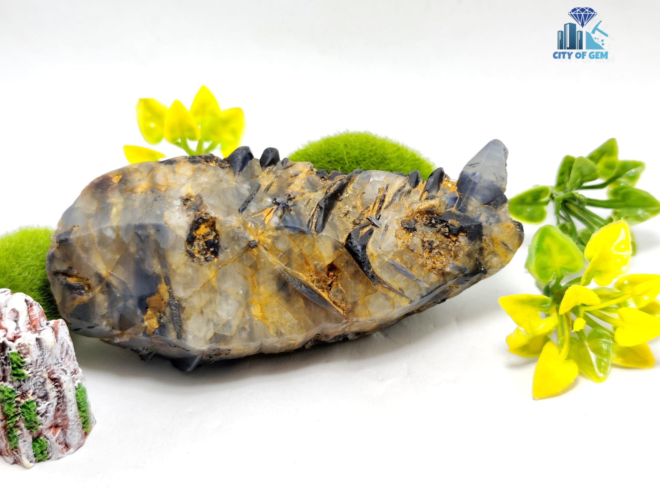 Ceylon Natural Huge Blue Sapphire Crystal