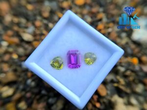 Ceylon Natural Spinel & Chrysoberyl Trio for Jewellery Design