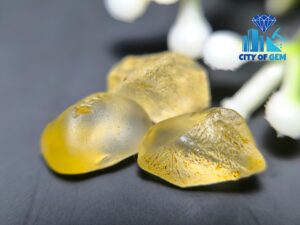 Ceylon Natural Facet Grade Yellow Sapphire Rough