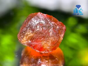Facet Grade Natural Mandarine Garnet Rough