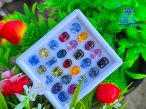 Sri Lanka & Madagascar Natural Mixed Sapphire Collection