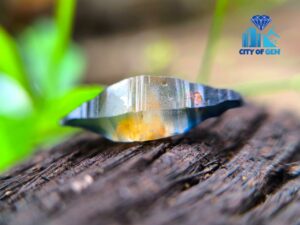 Ceylon Natural Bi-Color Sapphire Complete Crystal
